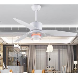 White European Style Ceiling Fans Modern 52in Three Blade Ceiling Fan