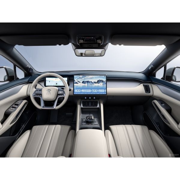 High Speed 201km/h 2023 BYD Song L 602KM All Wheel Drive Electric Car Length 4840 Width 1950 Height 1560 Tire 245/45 R20