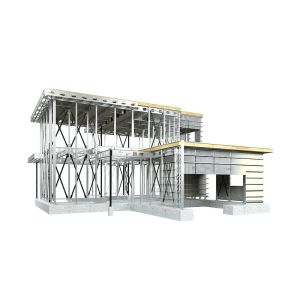 Greenhouse Steel Structure Prefabricated Shopping Mall With Solid H-Shape Steel