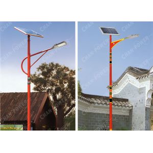 Yard 55w Solar Powered Lights Flux 7425lm Color Temp 4000K IP67 Grade