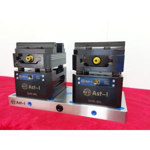 Cheap High Precision 4 Bolts 3/4/5 Axis Cnc Working Axis Fixtures Accessories with Manual Locking and 0.005mm Repeat Accuracy for sale