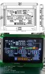 Customized VA COB Segment LCD Display Module 1/4 Duty 1/3 Bias 6:00 CLOCK IC