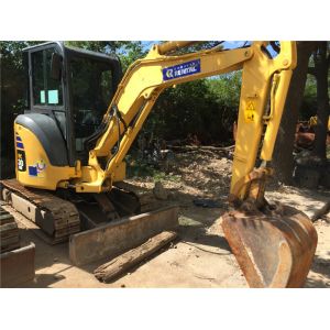 Used Komatsu PC30 Crawler Mini Excavator 3D84-IB engine 4T weight with Original