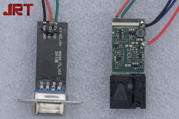 Quality 2m RS232 Point To Point Laser Measure Distance Sensor Short Range 0.9mW wholesale