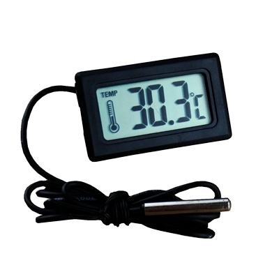 TL8009A Indoor Outdoor Mini Digital Temperature Gauge With Meter Sensor Wire