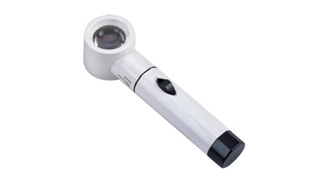 Scaled Lens Metallurgical Microscope Illuminated Magnifier For Surface Features