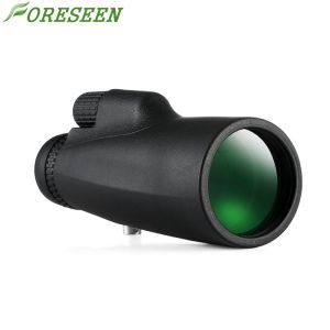 Black 12x50 Monocular Telescope , Dual Focus Monocular Waterproof With Clip
