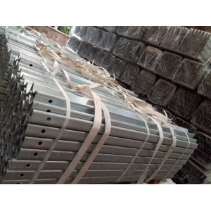 Galvanized Solar Panel Mounting Structure , Aluminium Solar Mounting Structure