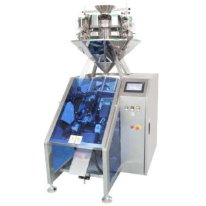 Cheap Inclined Type Weighingand Packing Machine Single Layerpe Film 60bags / Min 2 In 1 for sale
