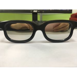 Plastic Solar Lens Viewing Solar Eclipse Glasses Scratch Resistant