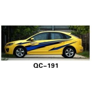 Cheap Custom Reflective Modern Car Body Sticker QC-191I / Car Decoration for sale