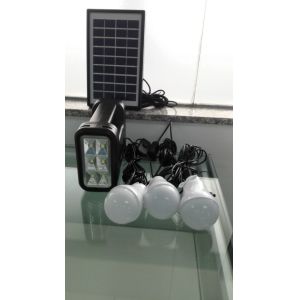 Hot-seeling in Africa rechargeable New energy 4W DIY solar home lighting kits