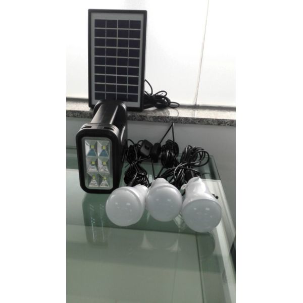 Hot-seeling in Africa rechargeable New energy 4W DIY solar home lighting kits