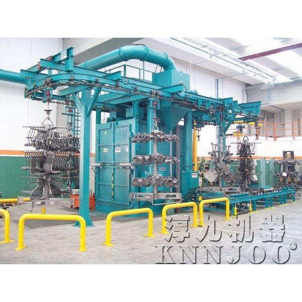 Quality High Shot Blasting Capacity Catenary Shot Blasting Machine For Continuous Blasting wholesale