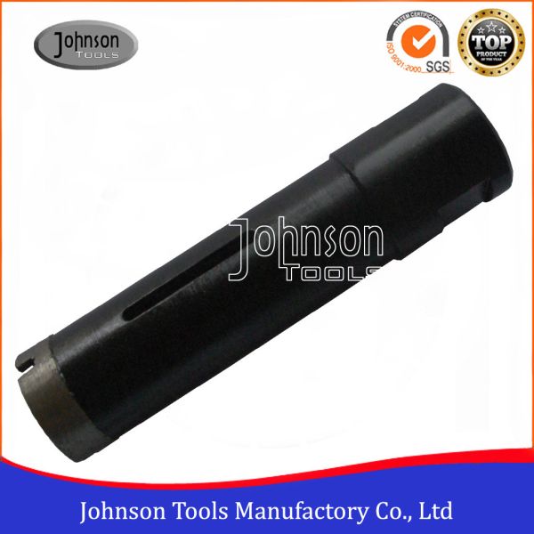 Crown Segment Diamond Core Drill Bits Silver Welded 3/8“ Shaft M14 Or 5/8"-11