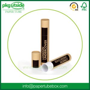 Black Custom Cardboard Tubes , Paper Cylinder Containers For Eyelash Packaging