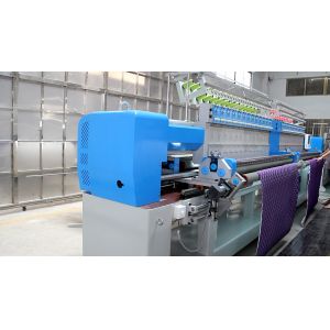 High Speed Multihead Industrial Embroidery Machines 76.2mm Quilting and