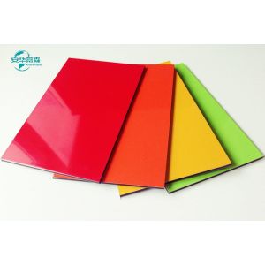 China Premium Glossy Aluminum Composite Panel ACP Sheets 1 4 on sale