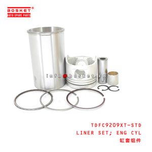 China TDFC9209XT-STD Engine Cylinder Liner Set Suitable for ISUZU TOYOTA-2L-T on sale