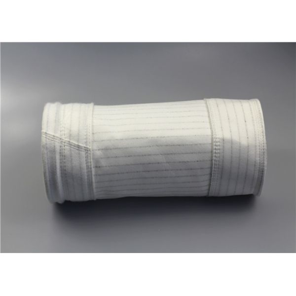 Micron Filter Bags Sleeve , Baghouse Filter Bags Mixed Conduction Precise