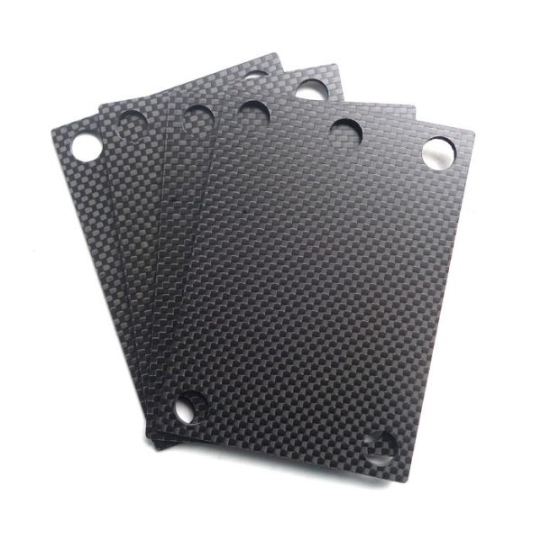 Custom Laser Cutting Make Thin Flexible 3k Colored Real Cnc 2mm 3mm 4mm Carbon