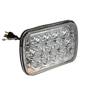 5D Projector Lens Rectangle Car Led Headlights 65 Watt High Low Beam