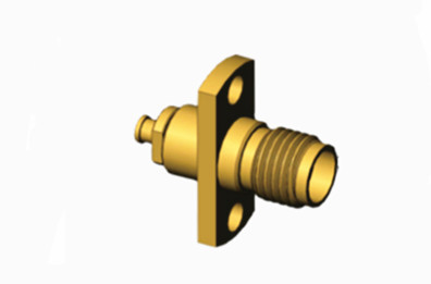 K2.92 Series Brass Material Female Cable Connector For 1#Semi-rigid / Flexible