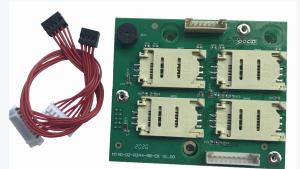 Cheap Long range RFID Reader Module , RFID Card Reader Arduino 4 SAM Slots for sale