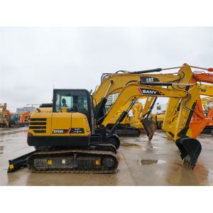 SANY SY55 Crawler Used Mini Digger Earthmoving 6 Ton