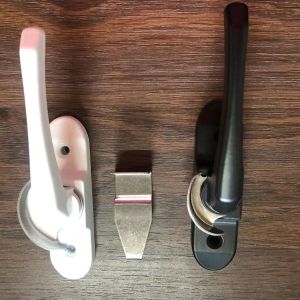 Aluminum Alloy Crescent Lock for Sliding Window Safety Lock in Hotel Villa