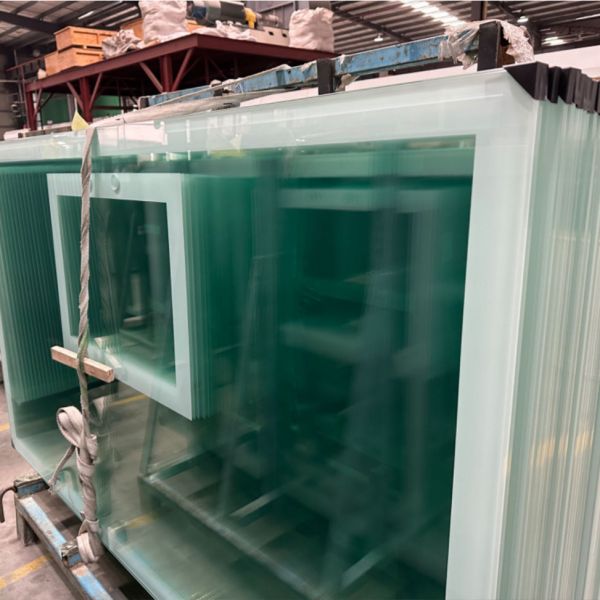 FIBA Standard Tempered Glass Basketball Back Board with Silk Printing Frame