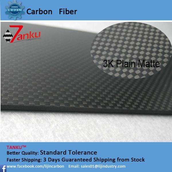 Quality 4mm Carbon Fiber Plate 3k Twill Matte  Use For X - Ray Ct Filter Wire Grid wholesale