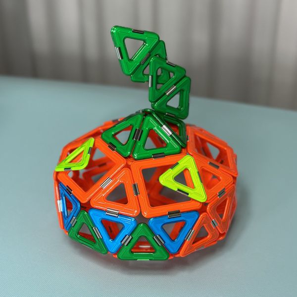 Quality Magnetic Tile Assembly With Versatile Shapes For Animals And Plants  Wansheng Pumpkin wholesale