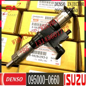 Original common rail fuel injector 095000-0660 8-97329703-1 for 4HK1 6HK18