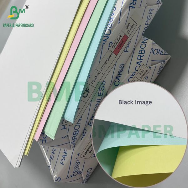 Quality 20 Pound Blank NCR Carbon Less Copy Paper 8.5" x 11" for Digital Printers wholesale