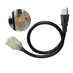 Buy cheap 6ft NEMA 5-15P to 5-15R 3-Prong Extension Cord 16AWG 125V from wholesalers