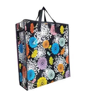Cheap Customized Printing Pp Shopping Bag With Eco-friendly Ink for sale