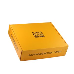 Orange Custom Printed Mailer Boxes / Corrugated Shipping Boxes With Private
