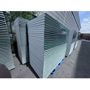 High Load Bearing Grass Pattern Foam Core Construction Fence Panel Weatherproof