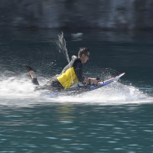 110cc Jet Surf Electric Surfboard with Maximum Speed of 9700r/min Black/Green