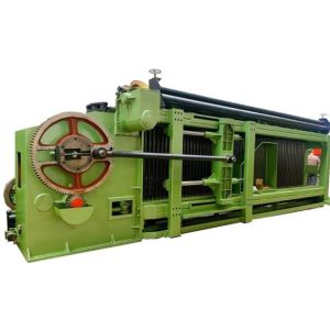 Automatic 84*110mm Gabion Machine 4300mm PVC Wire Mesh Landscape Protection