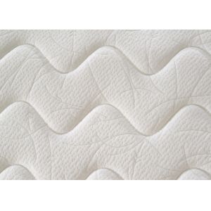 White Color Tight Top Mattress , Roll Up Vacuum Compressed Memory Foam Mattress