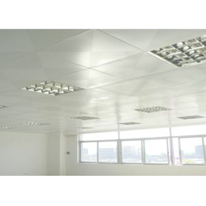 Acoustical Moisture Proof Perforated Metal Ceiling / Aluminum Panel for Workshop