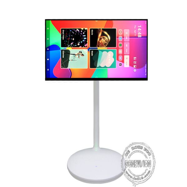 23.8" 27" 32" Indoor Movable Battery Powered Android 13 OS Smart Mobile Touch