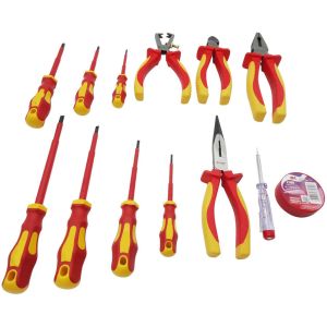 1000V Vde Screwdriver And Plier Set Insulated Hand Combination Pliers Cutting