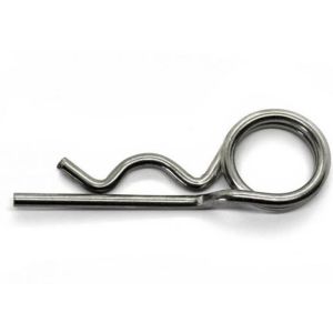 Stainless Steel ANSI AISI 304 316 Plain R Type Spring Cotter Lock Pin DIN11024