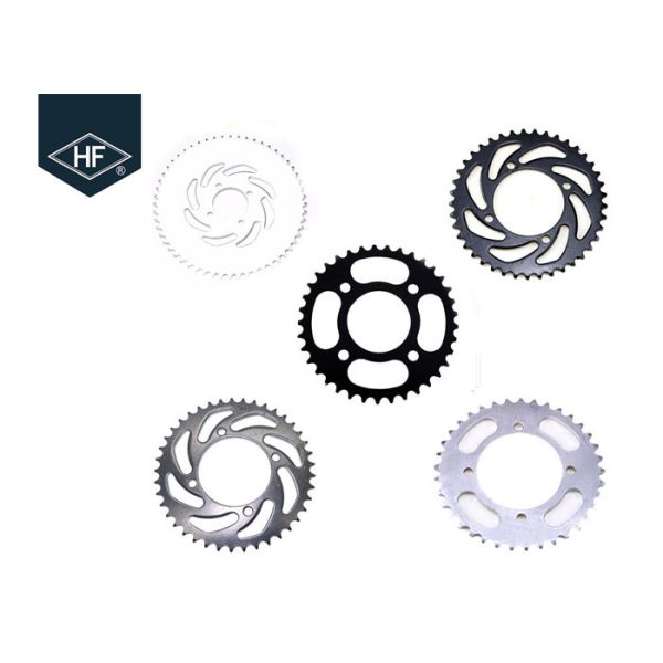 Quality 37T / 41T / 46T / 56T Motorcycle Chains And Sprockets 420 428 520 high speed wholesale