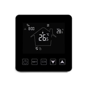 Motorcycle Programmable Room Thermostat Underfloor Heating Temperature Control