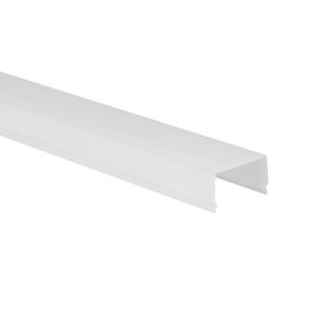 AL6063 T5 Alloy LED Strip Light Profile Sandblasting With PC Diffuser