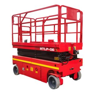 Scaffolding Hydraulic Scissor Work Platform 6m Self Propelled Aerial Platform